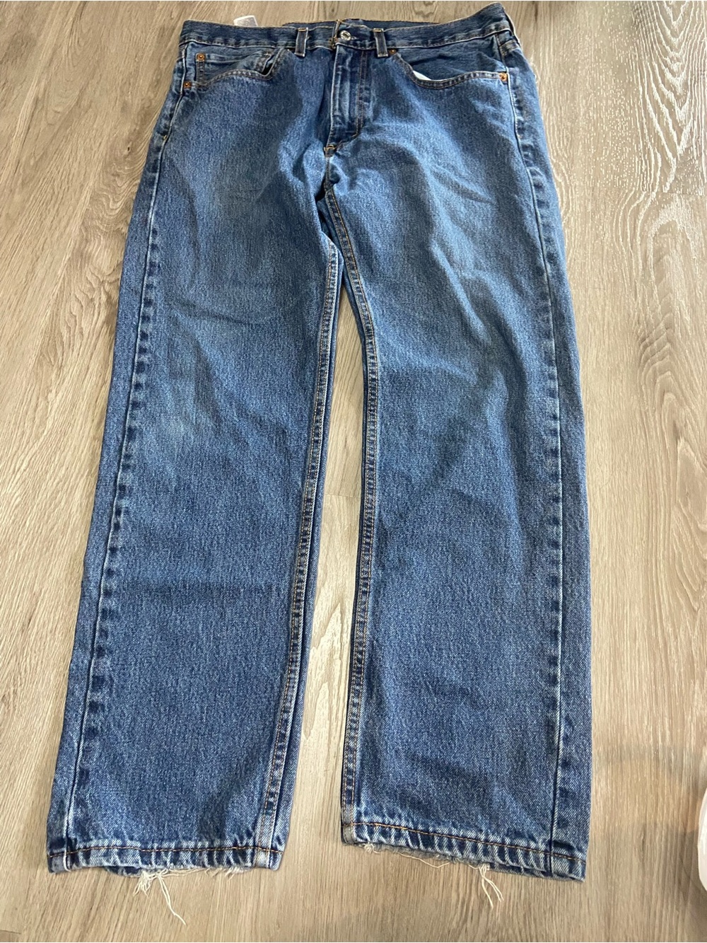 Levi's Straight Leg Men's Denim Jeans - Medium Blue